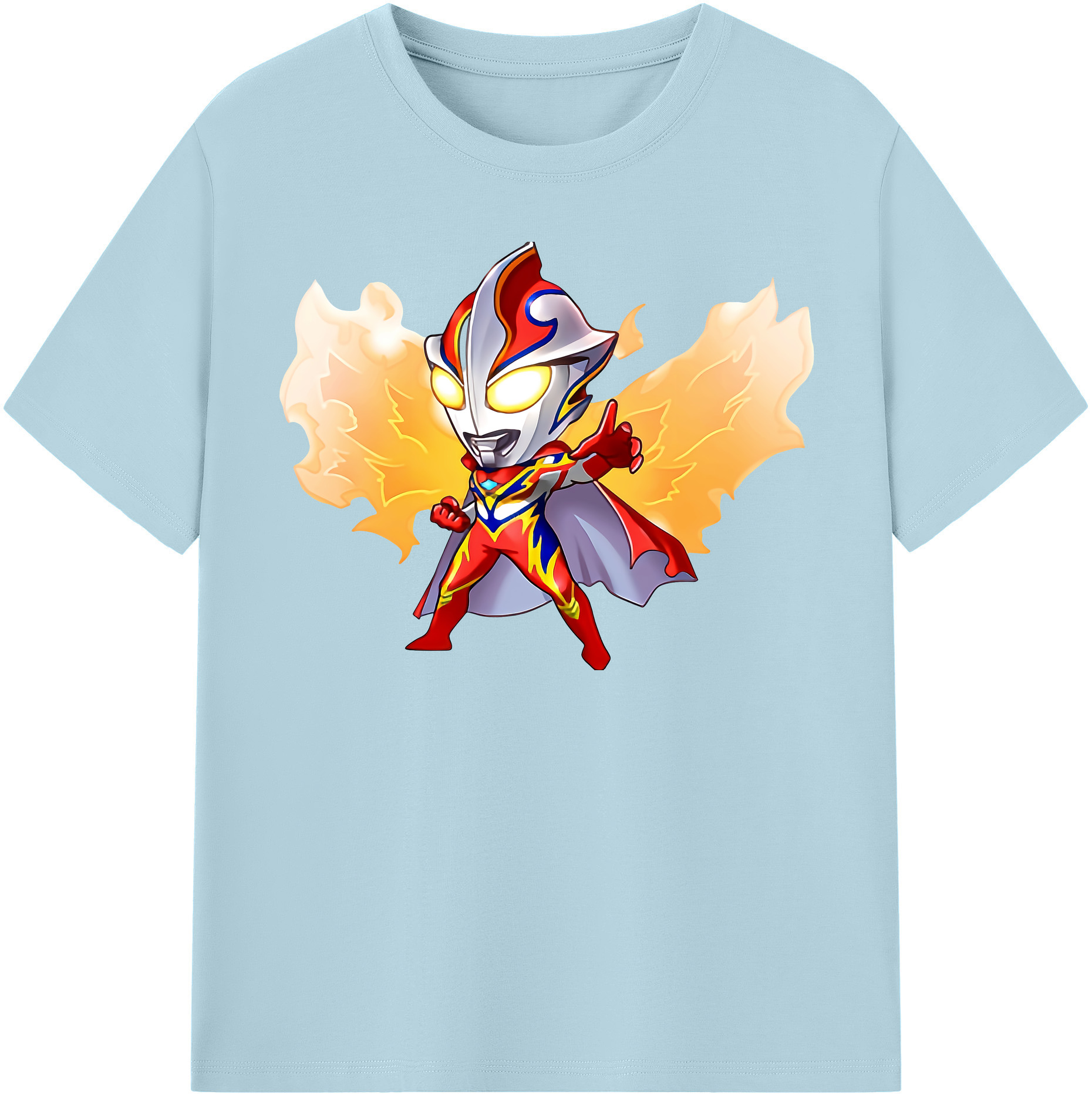 （画像用） ウルトラマン Ultraman 綿100％半袖Tシャツ（フロントプリント）